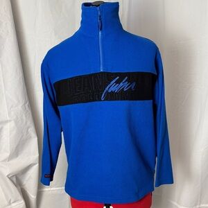 FUBU Kids 1/4 Zip Blue Pullover Fleece